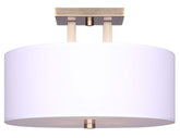SM-FLUSH LIGHT 3LT WHT SHD 60W
